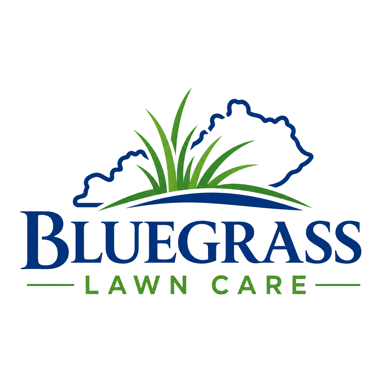 Blue Grass Lawn Care logo