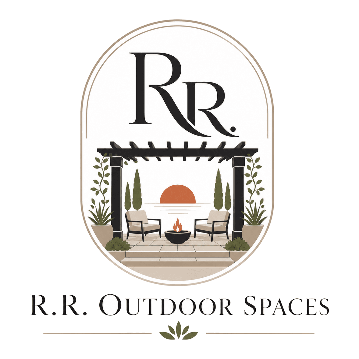 R.R. Outdoor Spaces logo